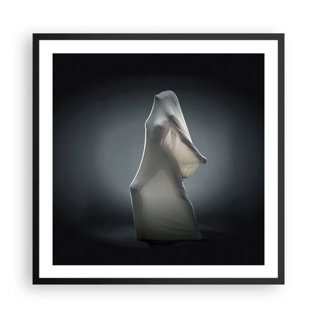 Plagát v čiernom ráme - Skryté túžby - 60x60 cm