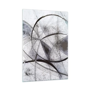 Obraz na skle - Futuristická fantázia - 50x70 cm