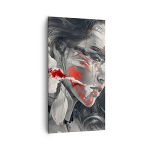 Obraz na plátne - V škárach absurdity - 55x100 cm