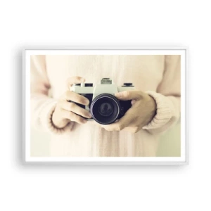 Plagát v bielom ráme - Pre viac informácií… - 100x70 cm