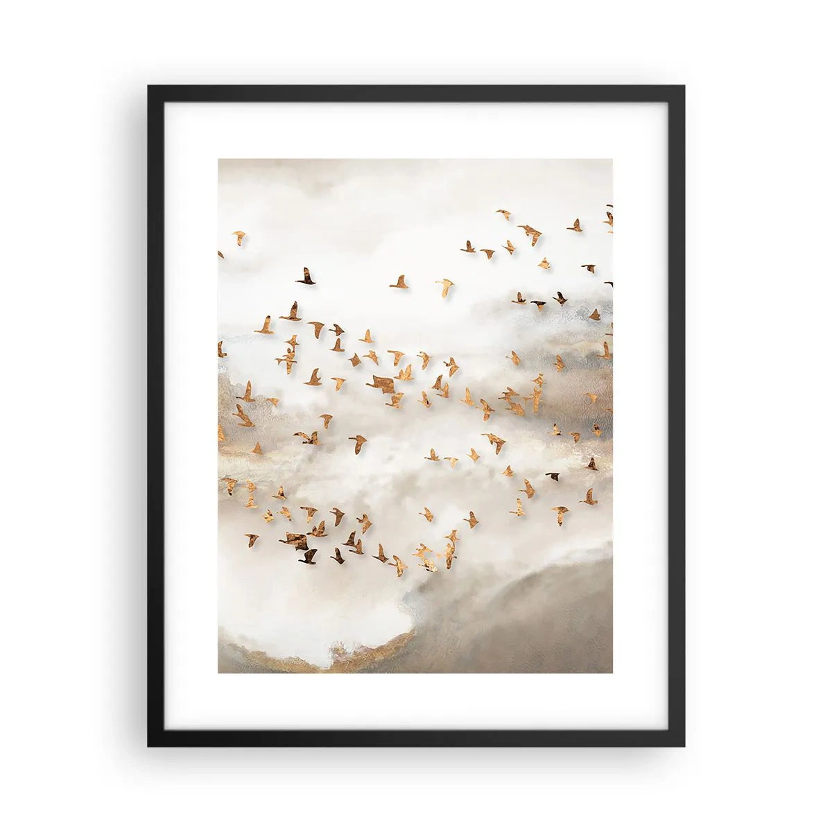 Plagát v čiernom ráme - Už je čas... - 40x50 cm