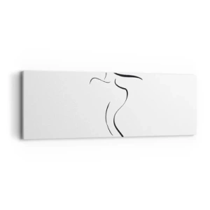 Obraz na plátne - Nepolapiteľná ako vlna - 90x30 cm