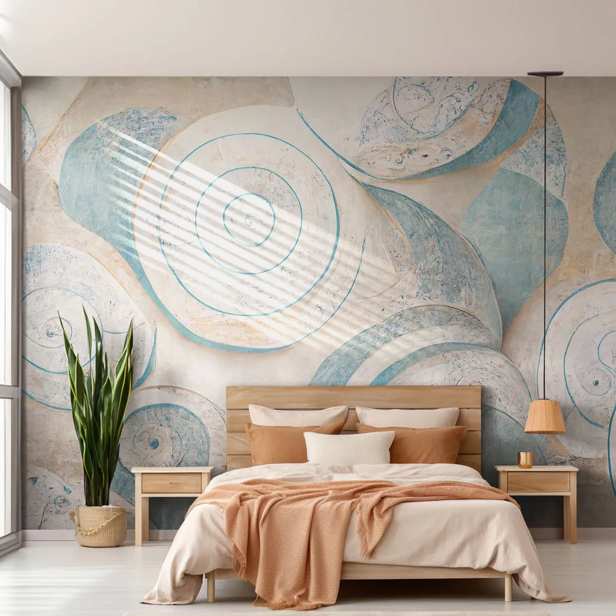 Fototapeta Standard Eco - Čo skrýva mušľa? - Minimalizmus, Mušle, Svetlý - 350x256 cm