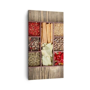 Obraz na plátne - Poriadok tvarov, buket vôní - 45x80 cm