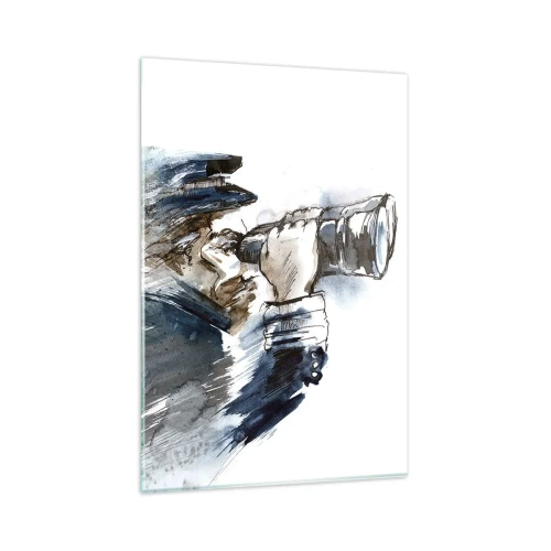 Obraz na skle - Desať na Beaufortovej stupnici! - 80x120 cm