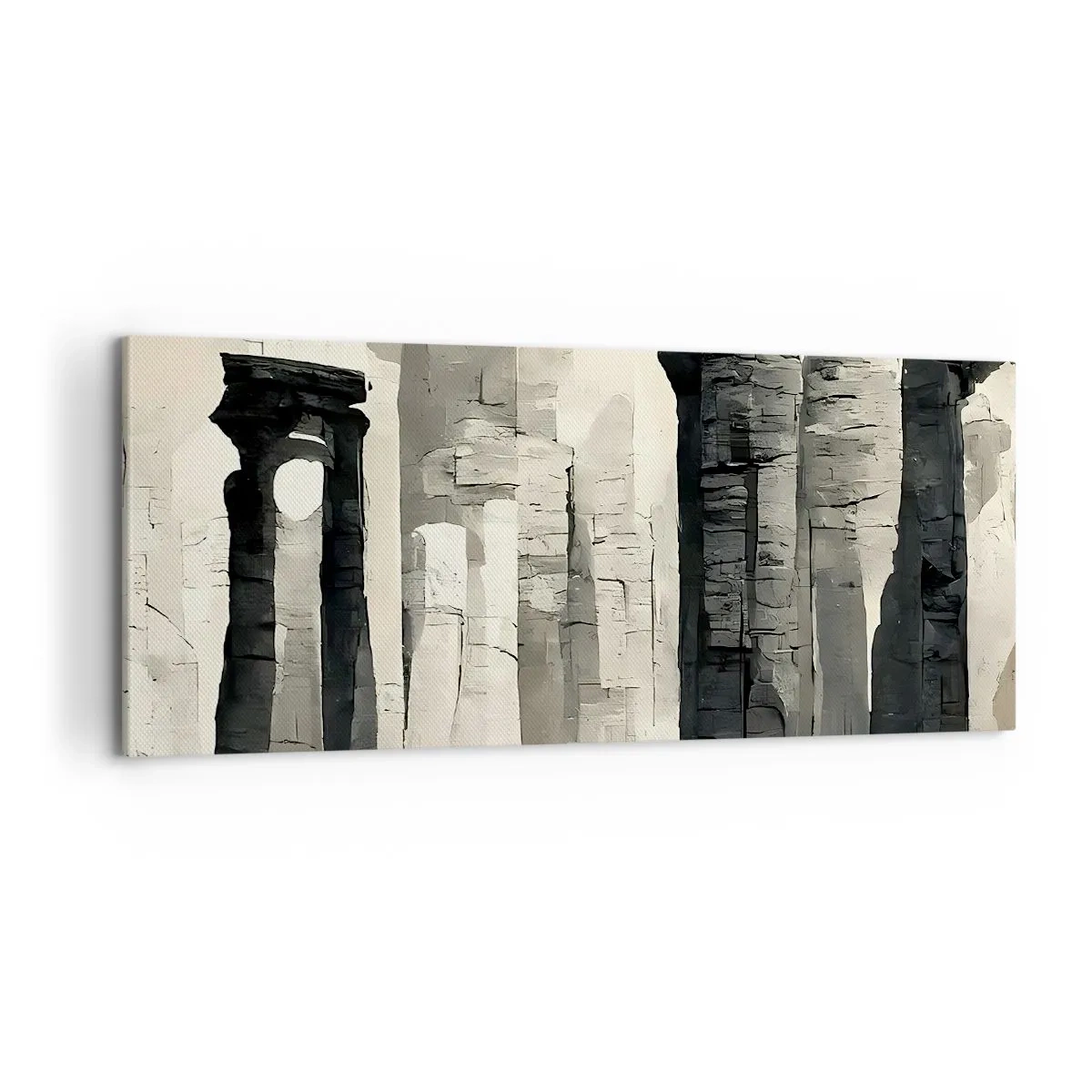 Obraz na plátne - Majestátnosť starožitnosti - 100x40 cm