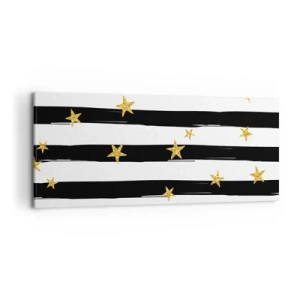 Obraz na plátne - Všetci sme sa narodili pod šťastnou hviezdou - 120x50 cm