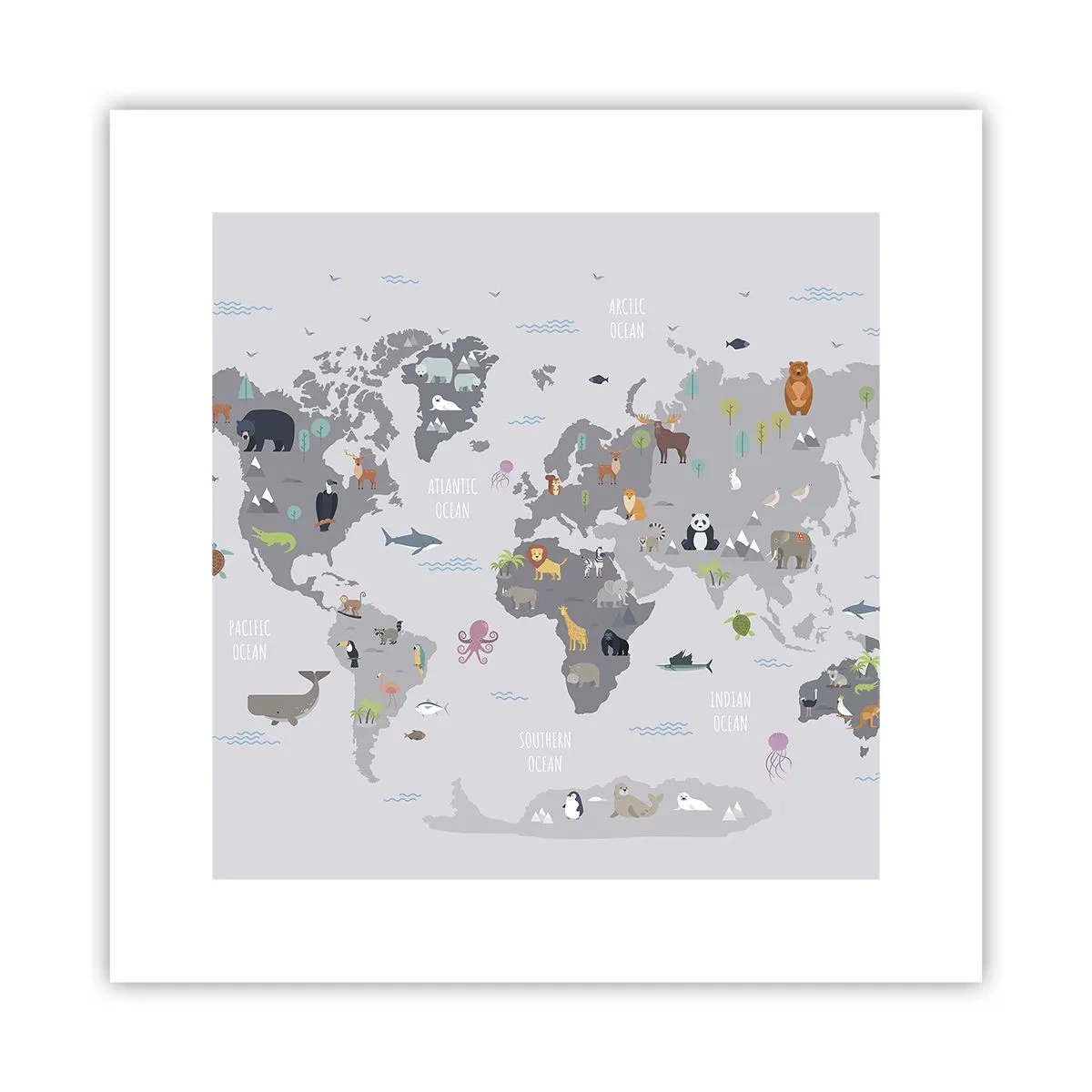 Plagát - Povedz mi, odkiaľ si... - 30x30 cm