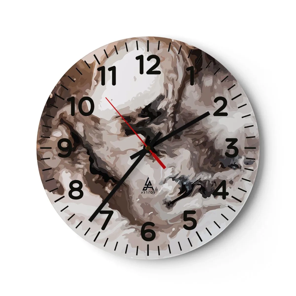 Nástenné hodiny - Zrodenie galaxie - 40x40 cm