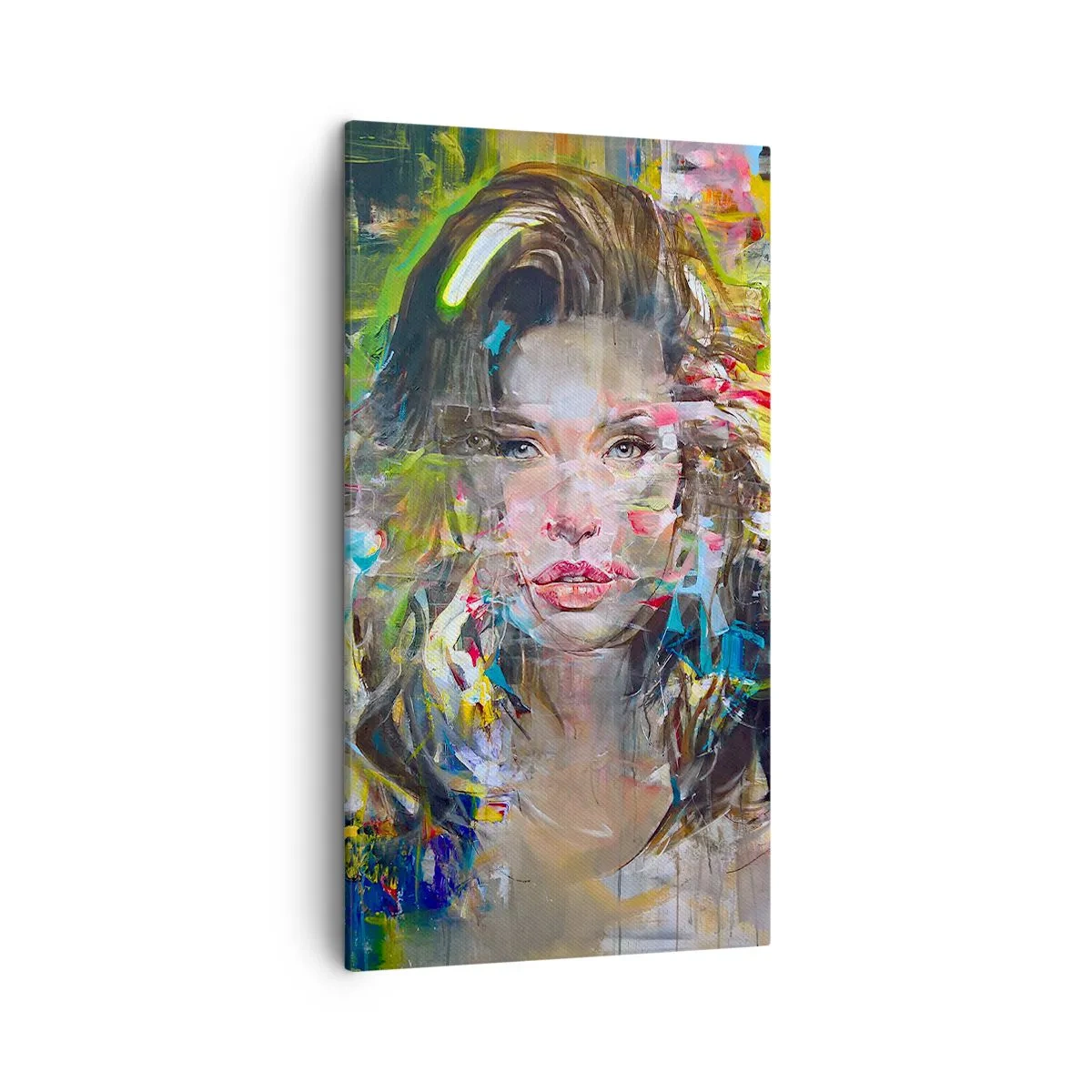 Obraz na plátne - Za závojom vzduchu - 45x80 cm