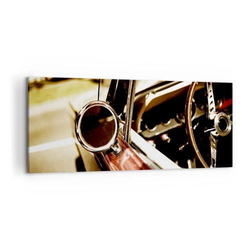 Obraz na plátne - Auto s dušou - 100x40 cm