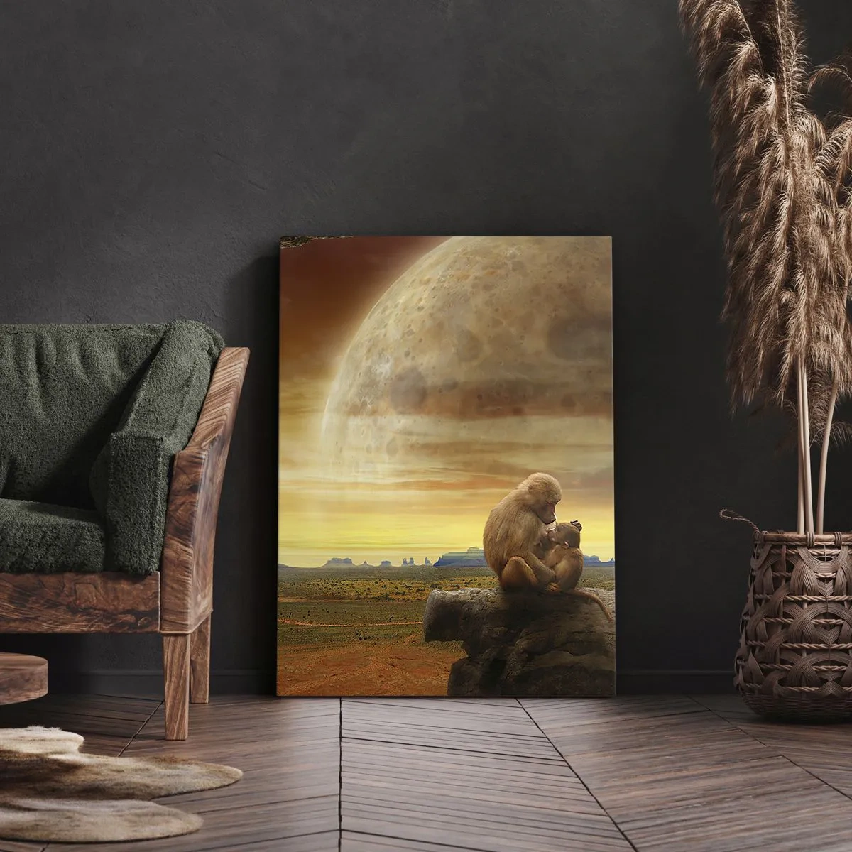 Obraz na plátne - Láska je všade rovnaká - 50x70 cm
