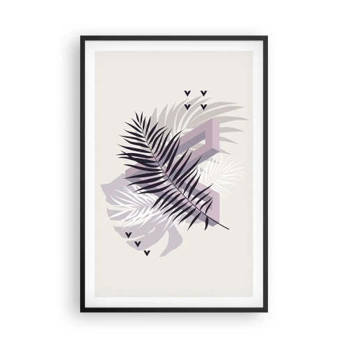 Plagát v čiernom ráme - Tieň tieňa - 61x91 cm