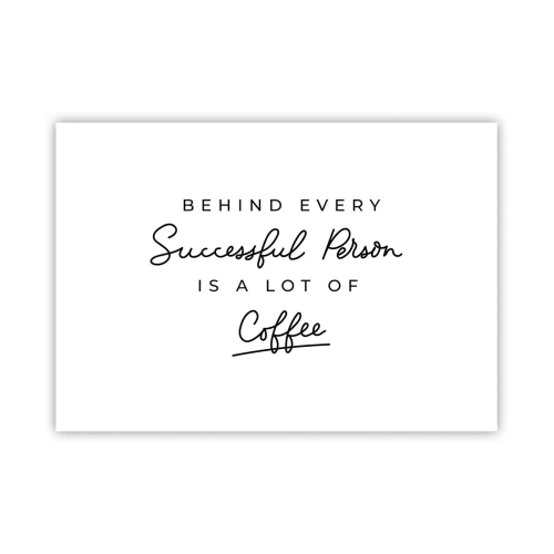 Plagát - Tajomstvo úspechu - 100x70 cm