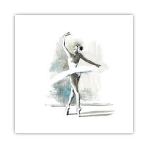 Plagát - Zakliata do labute - 60x60 cm