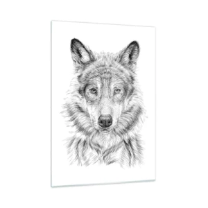 Obraz na skle - Rodený vodca - 50x70 cm
