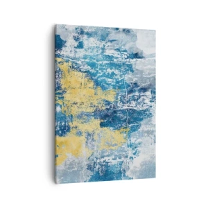 Obraz na plátne - Abstrakcia s dobrou náladou - 50x70 cm