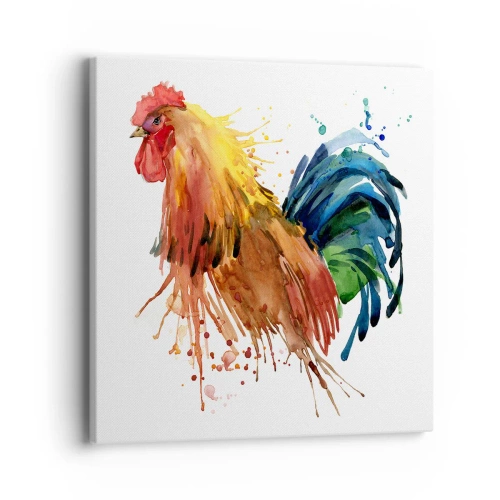 Obraz na plátne - Kráľovský šat, kráľovská pýcha - 40x40 cm