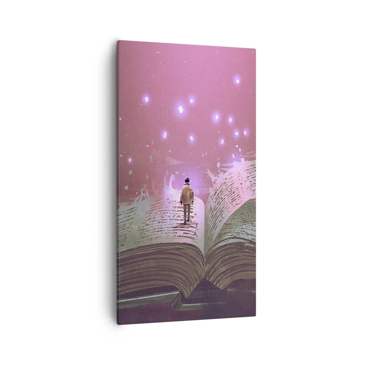 Obraz na plátne - Pozvánka do iného sveta - prečítaj! - 55x100 cm