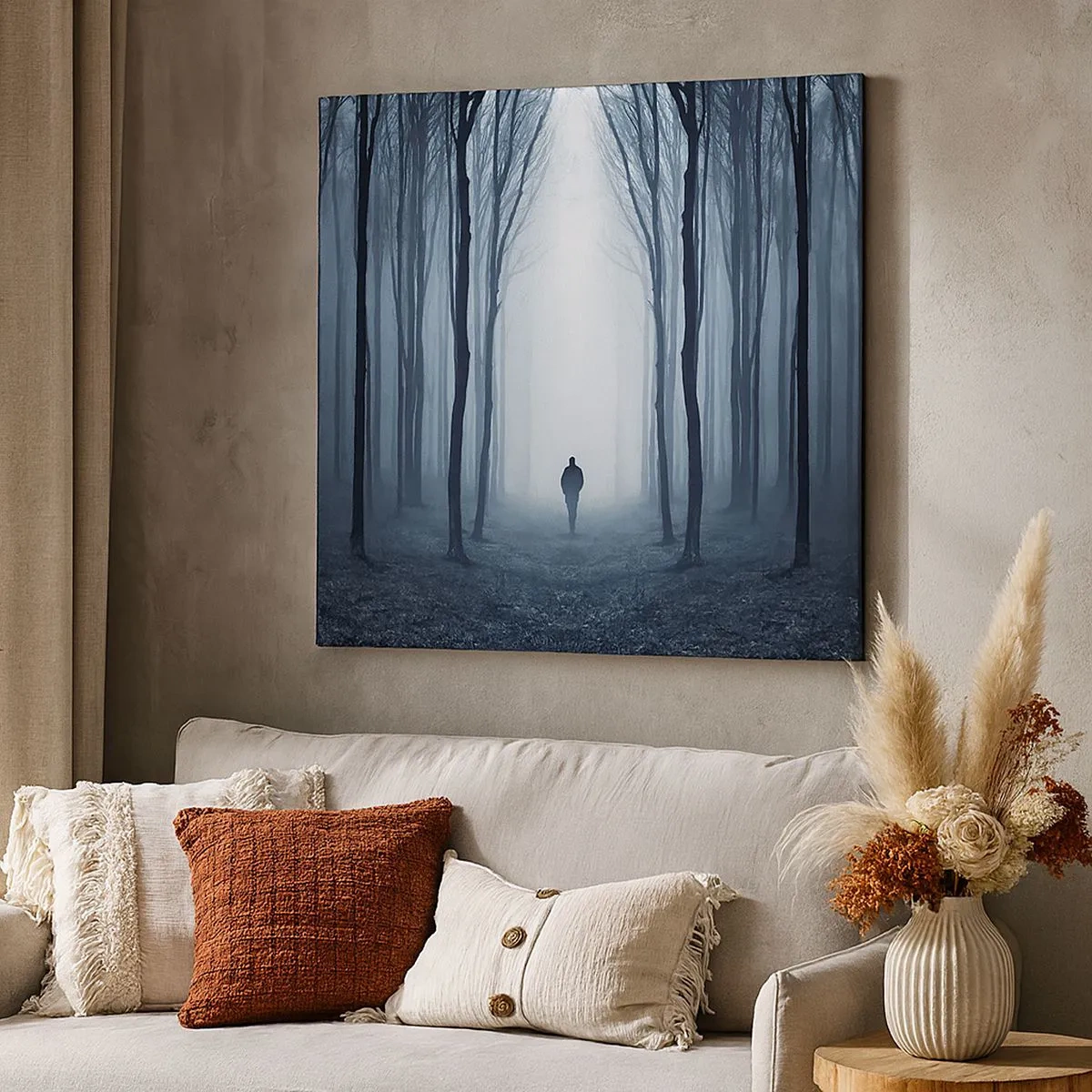 Obraz na plátne - A všetko jednoduché a jasné - 30x30 cm