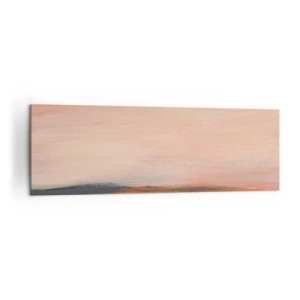 Obraz na plátne - V ružových tónoch - 160x50 cm