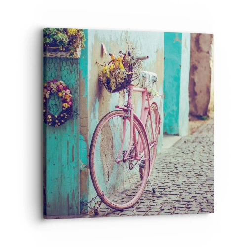 Obraz na plátne - Hneď sa vrátim - 30x30 cm