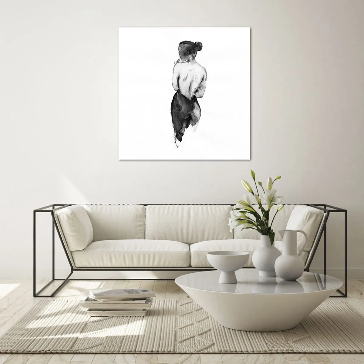 Obraz na skle - Miznúci svet - 70x70 cm