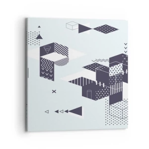 Obraz na plátne - V duši matematika - 70x70 cm