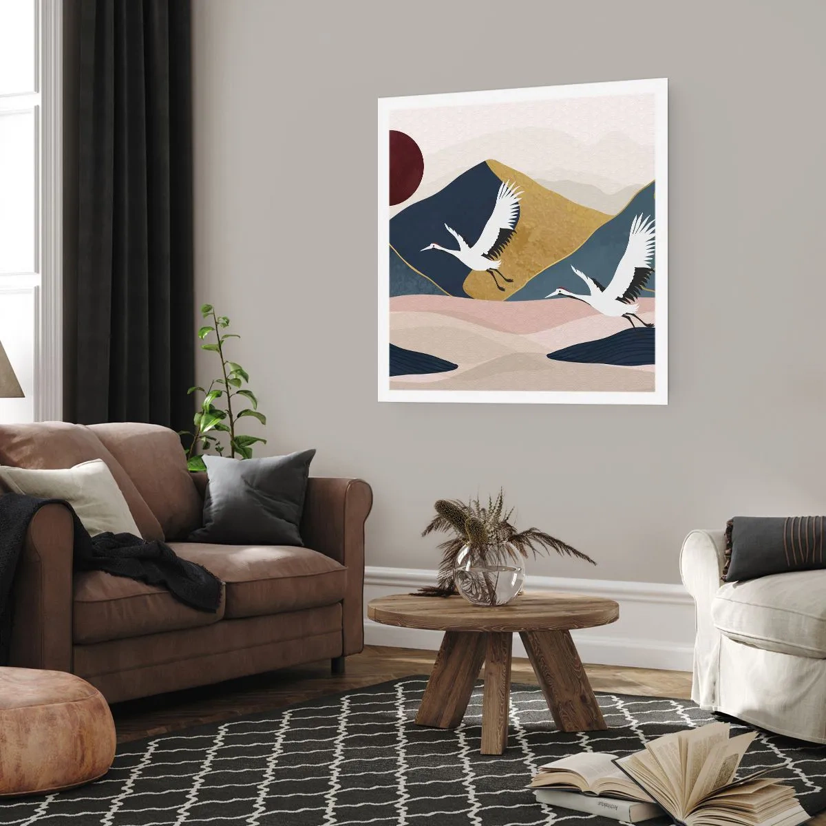 Plagát - Opäť ubehol ďalší deň - 60x60 cm