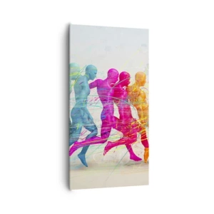 Obraz na plátne - Harmónia pohybu - 65x120 cm