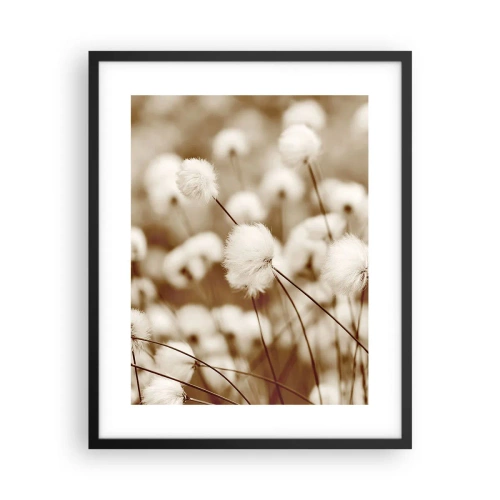 Plagát v čiernom ráme - Chlpatý lán - 40x50 cm