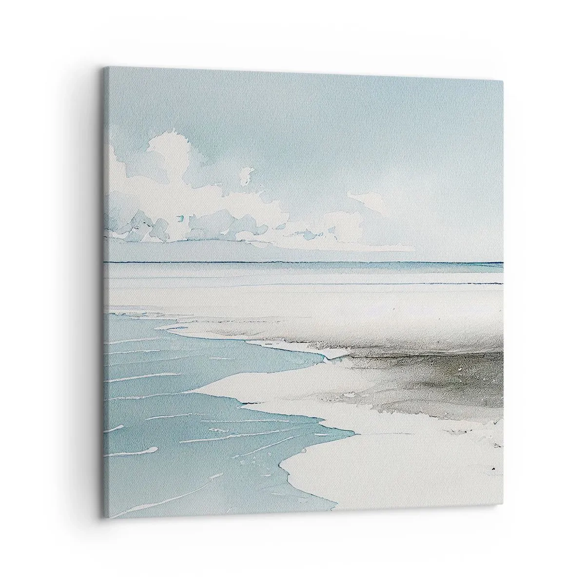 Obraz na plátne - Jemný príliv - 50x50 cm