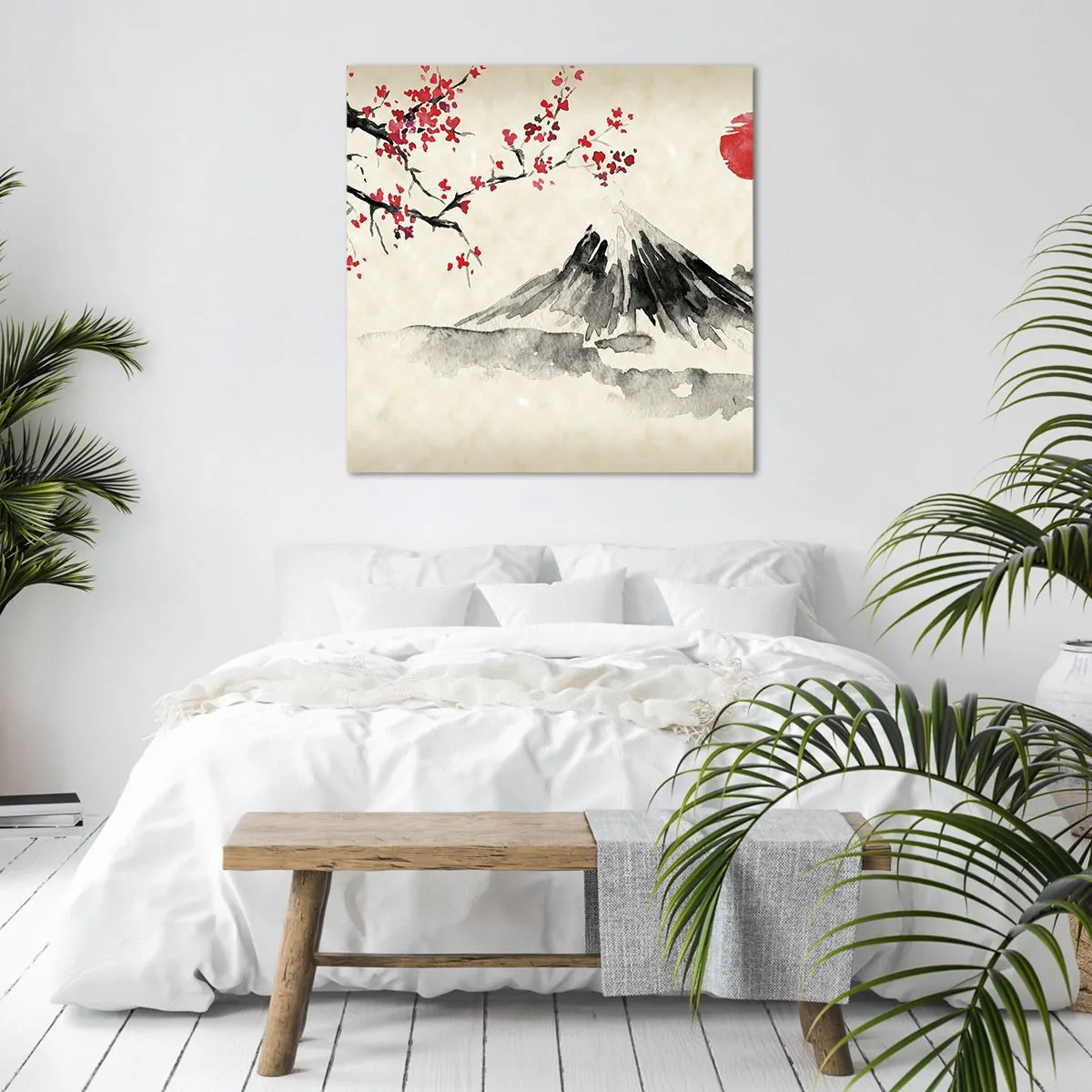 Obraz na plátne - Zamilujte sa do Japonska - 30x30 cm