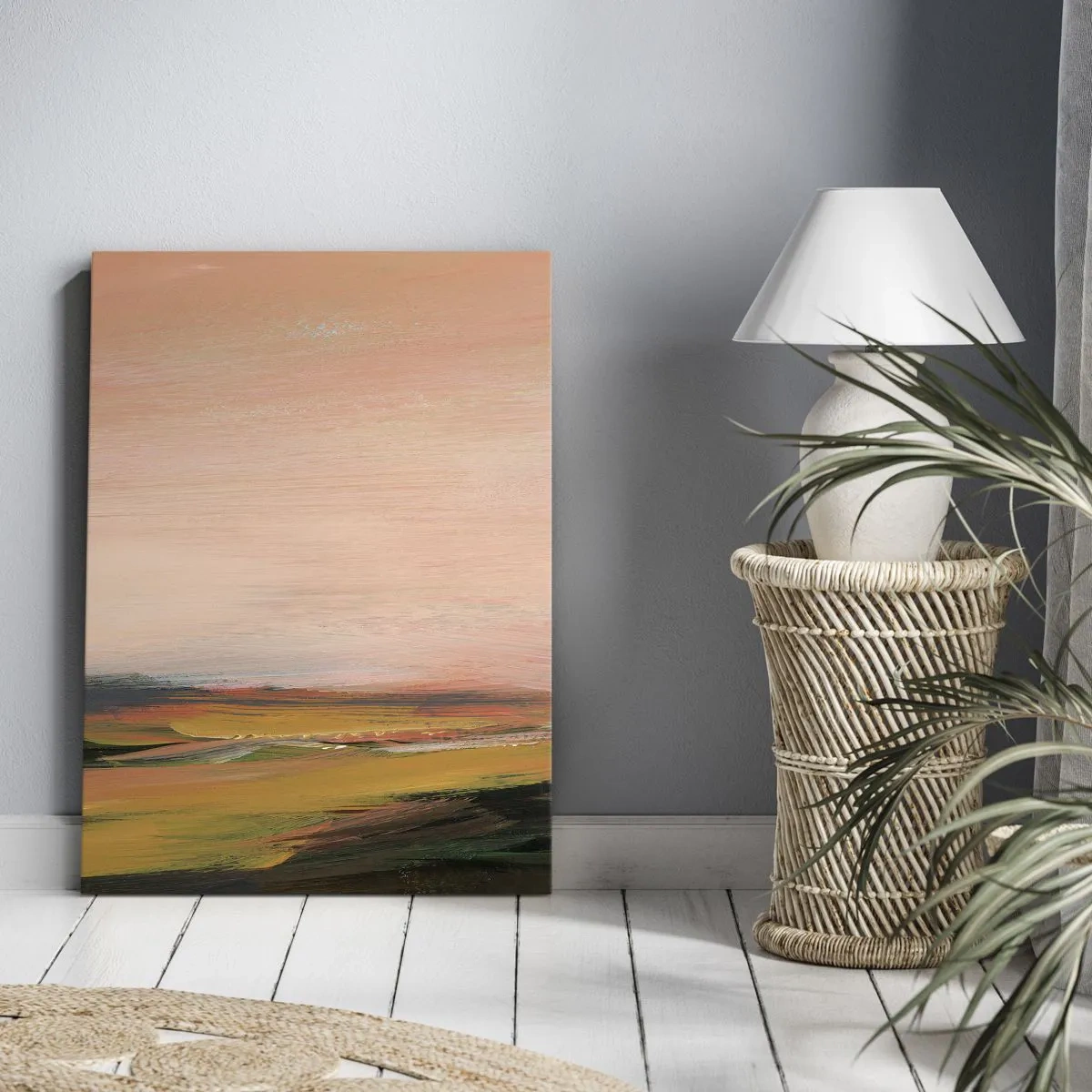 Obraz na plátne - V ružových tónoch - 50x70 cm