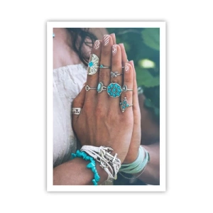 Plagát - Vitajte v centre bytia - 70x100 cm