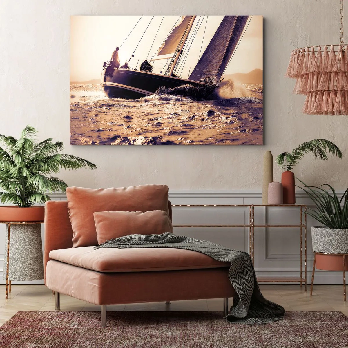 Obraz na plátne - Plav, námorník - 120x80 cm