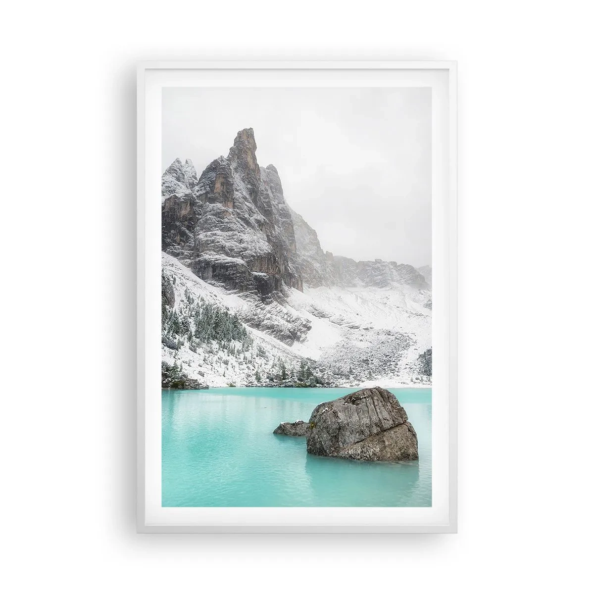 Plagát v bielom ráme - Na stráži - 61x91 cm