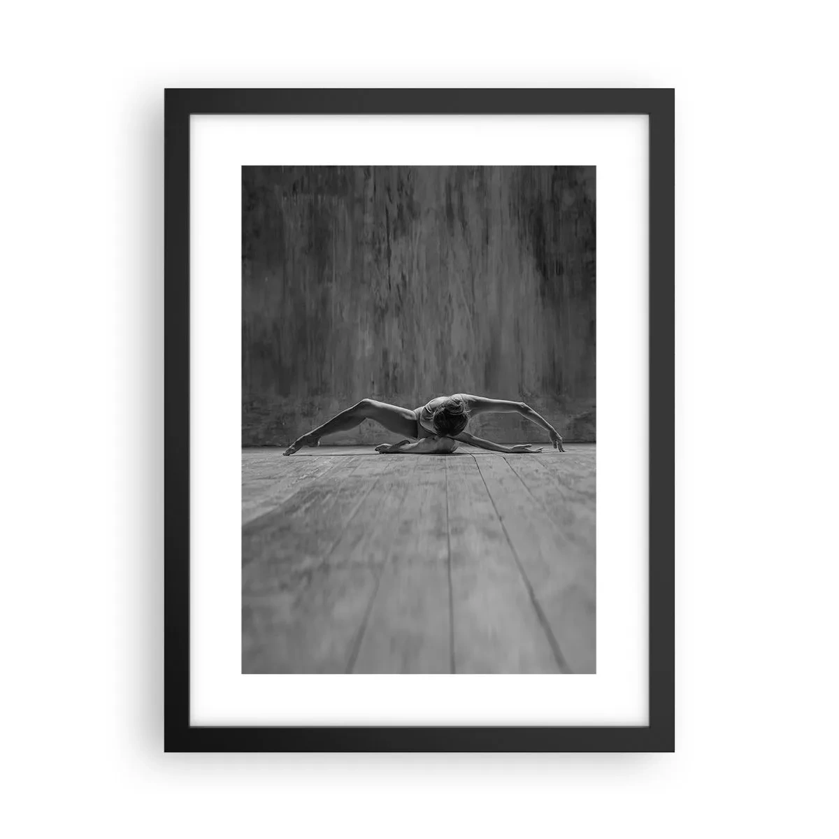 Plagát v čiernom ráme - Nájdená symetria - 30x40 cm