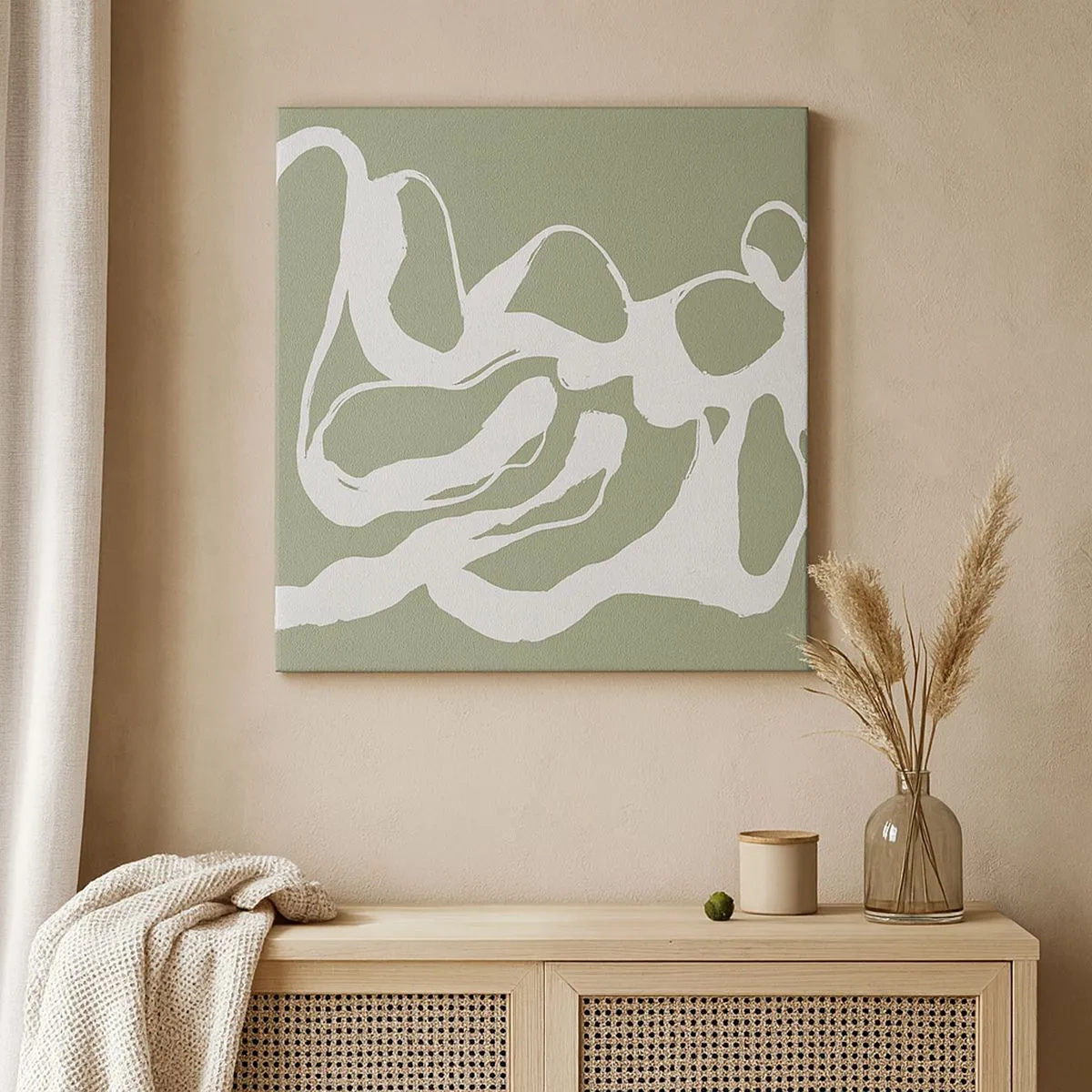 Obraz na plátne - Volanie priestoru - 30x30 cm