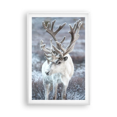 Plagát v bielom ráme - Slnečný portrét - 61x91 cm