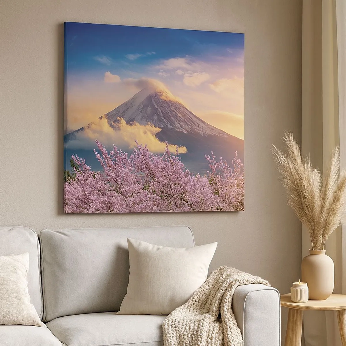 Obraz na plátne - Japonská sviatosť - 30x30 cm