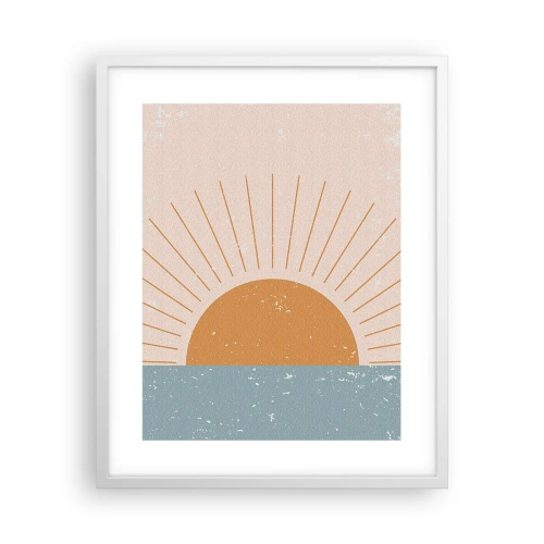 Plagát v bielom ráme - Každodenný zázrak - 40x50 cm