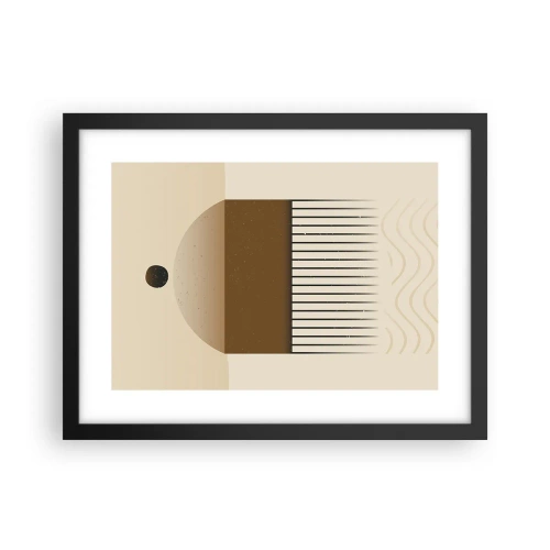 Plagát v čiernom ráme - Rôzne stavy - 40x30 cm