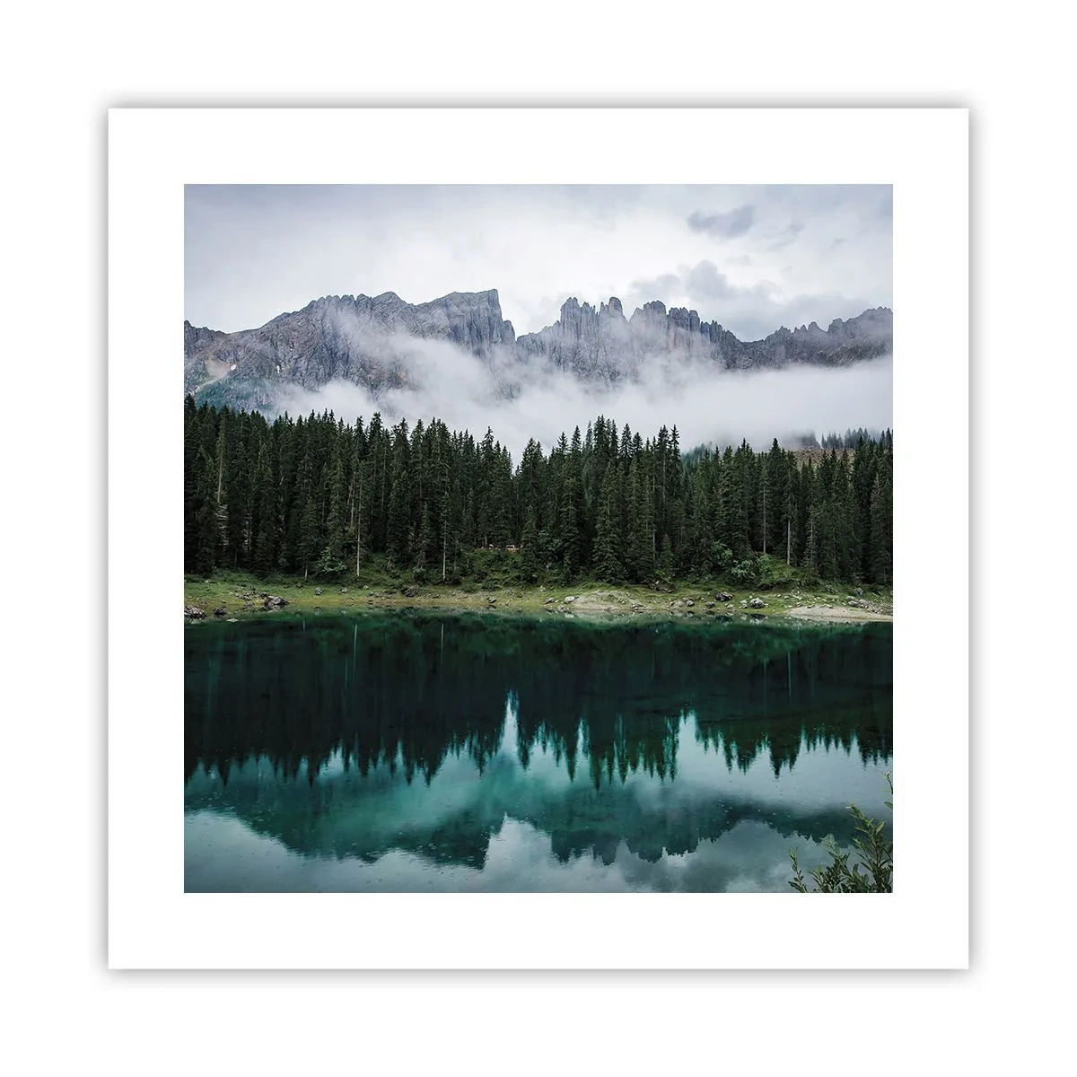 Plagát - Ticho, ticho, neprebuďme spiacu vodu…. - 40x40 cm