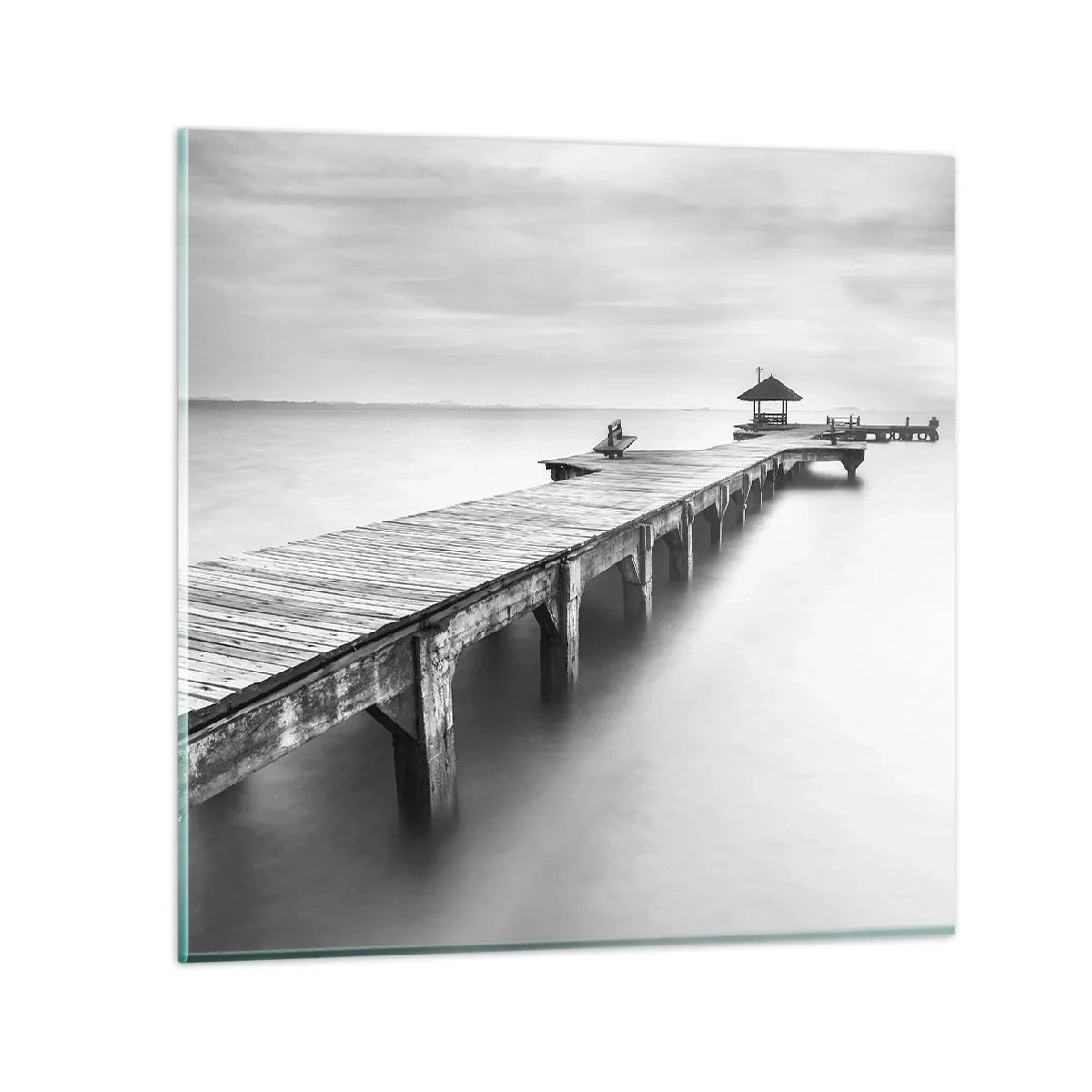 Obraz na skle - Ďaleko od nás - 70x70 cm