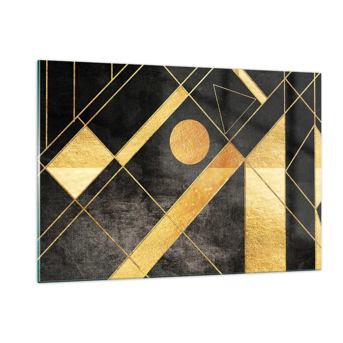 Obraz na skle - Slnko púšte - 120x80 cm