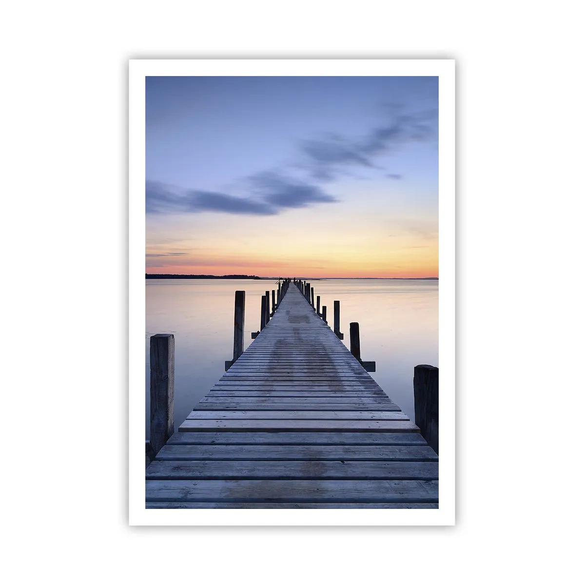 Plagát - Pokoj príjemného súmraku - 70x100 cm