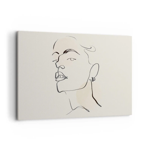 Obraz na plátne - Hrdý pohľad - 120x80 cm