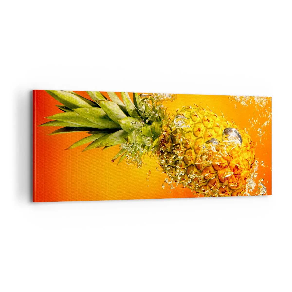 Obraz na plátne - Tropická šťavnatá sviežosť - 100x40 cm