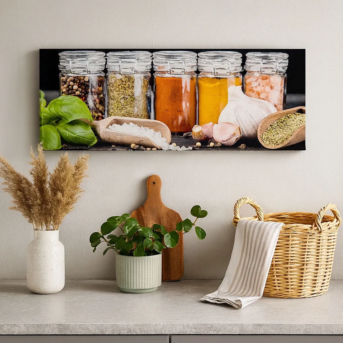 Obraz na plátne - Aby mal život chuť - 100x40 cm